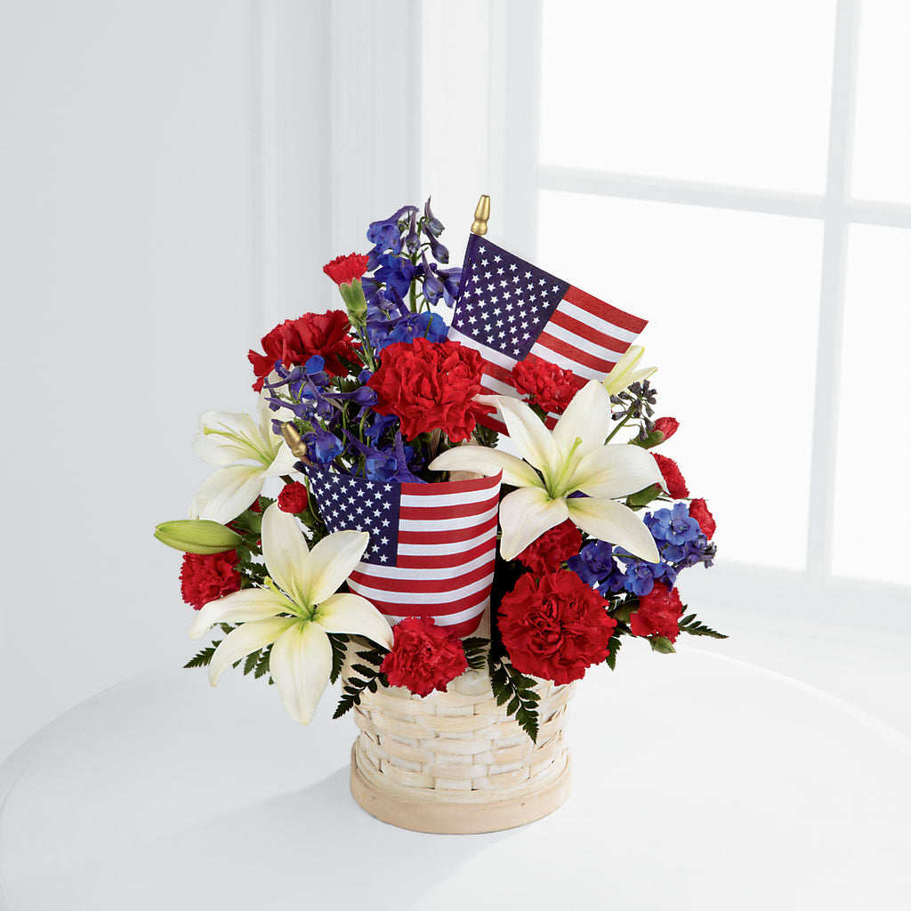 American Glory Bouquet – Lakeside Florist, Battle Creek MI