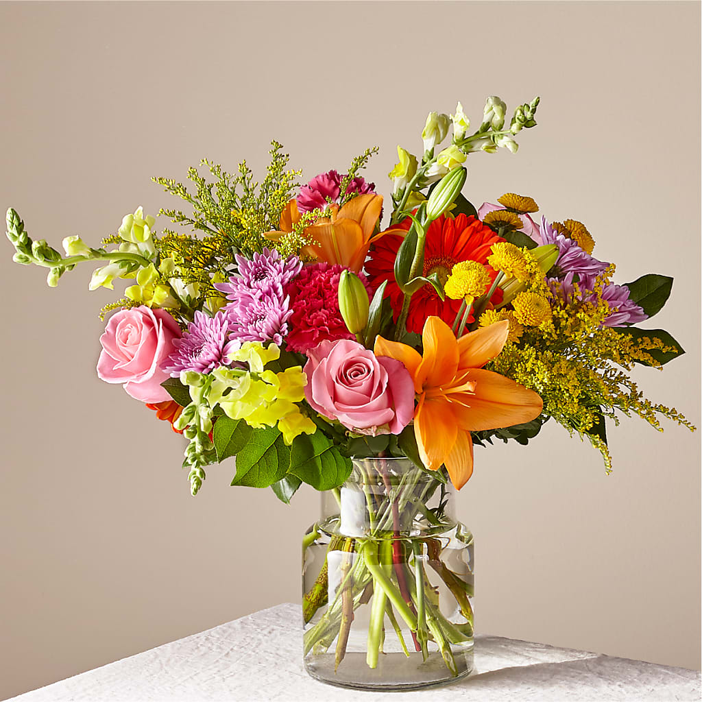 Party Punch Bouquet – Lakeside Florist, Battle Creek MI