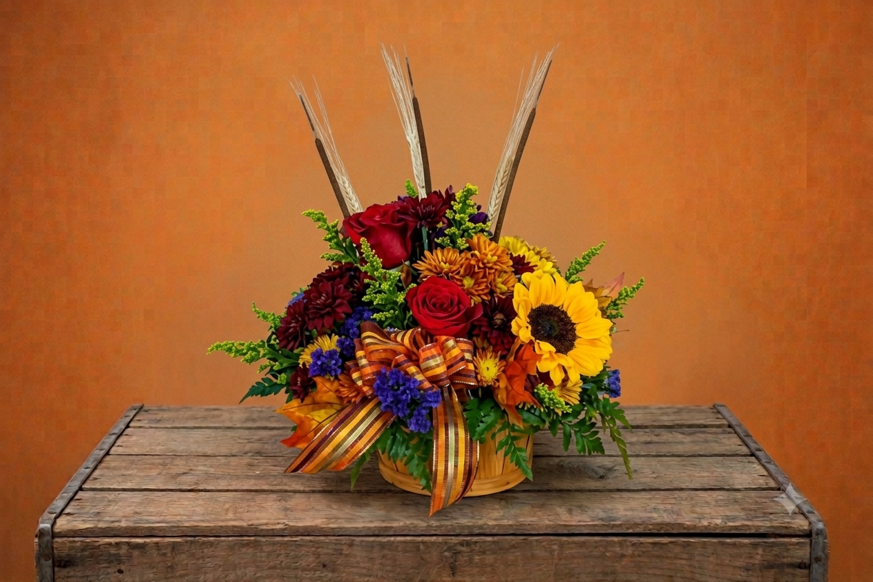 Farmhouse Basket – Lakeside Florist, Battle Creek MI