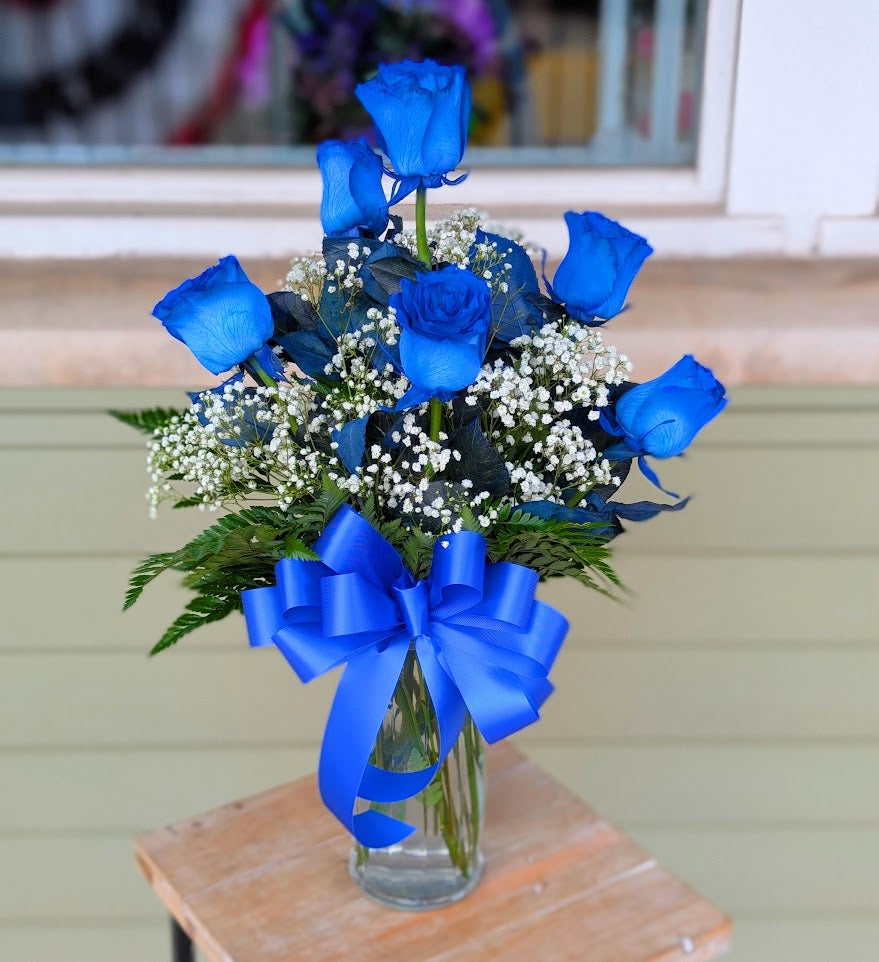 A Vision of Blue – Lakeside Florist, Battle Creek MI