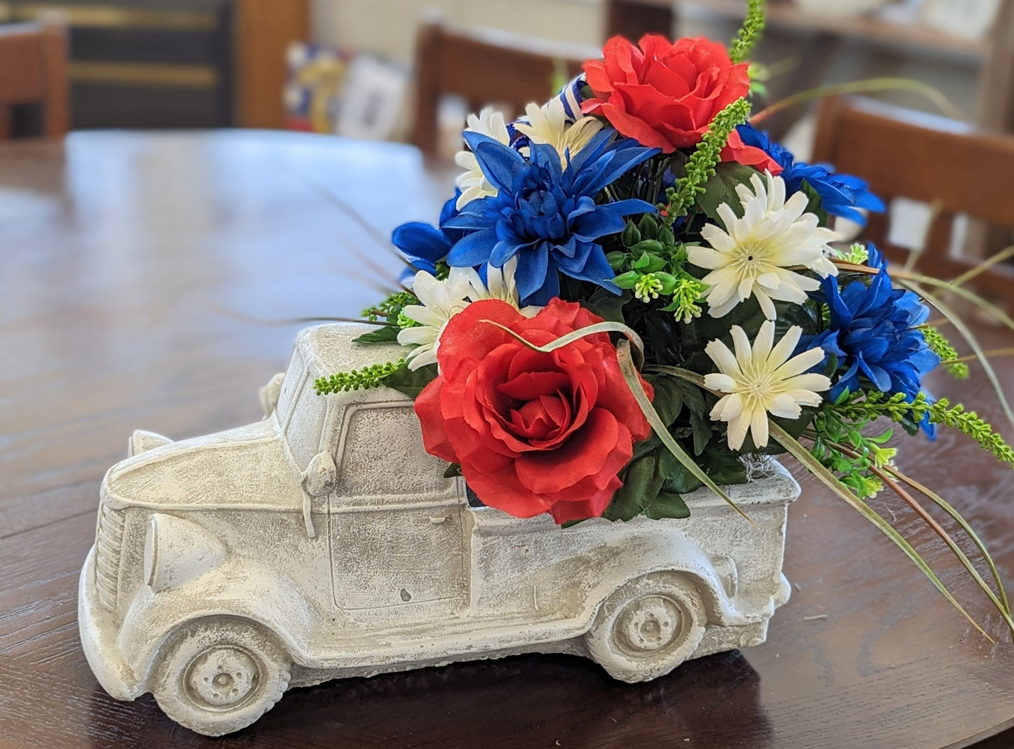 Concrete Truck – Lakeside Florist, Battle Creek MI