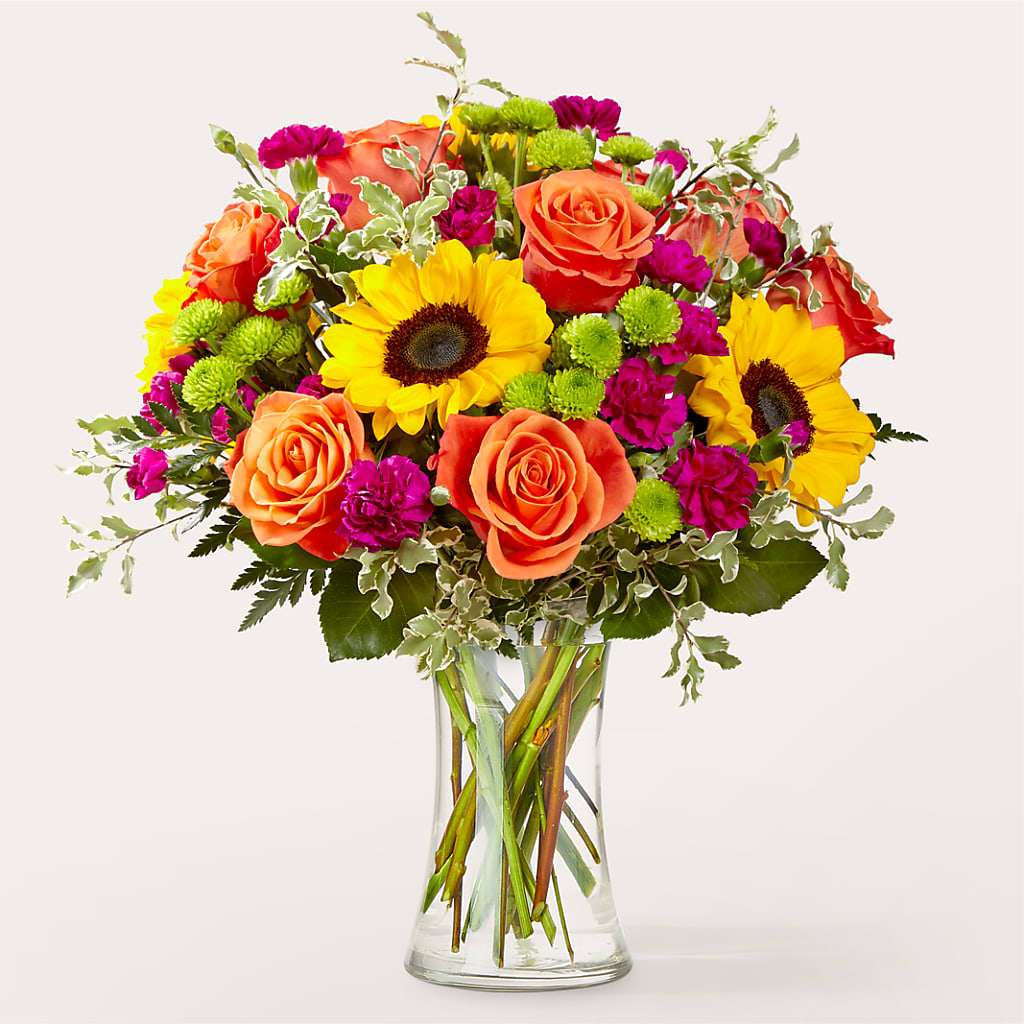 Warmth & Light Bouquet – Lakeside Florist, Battle Creek MI