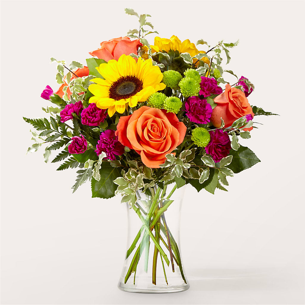 Warmth & Light Bouquet – Lakeside Florist, Battle Creek MI