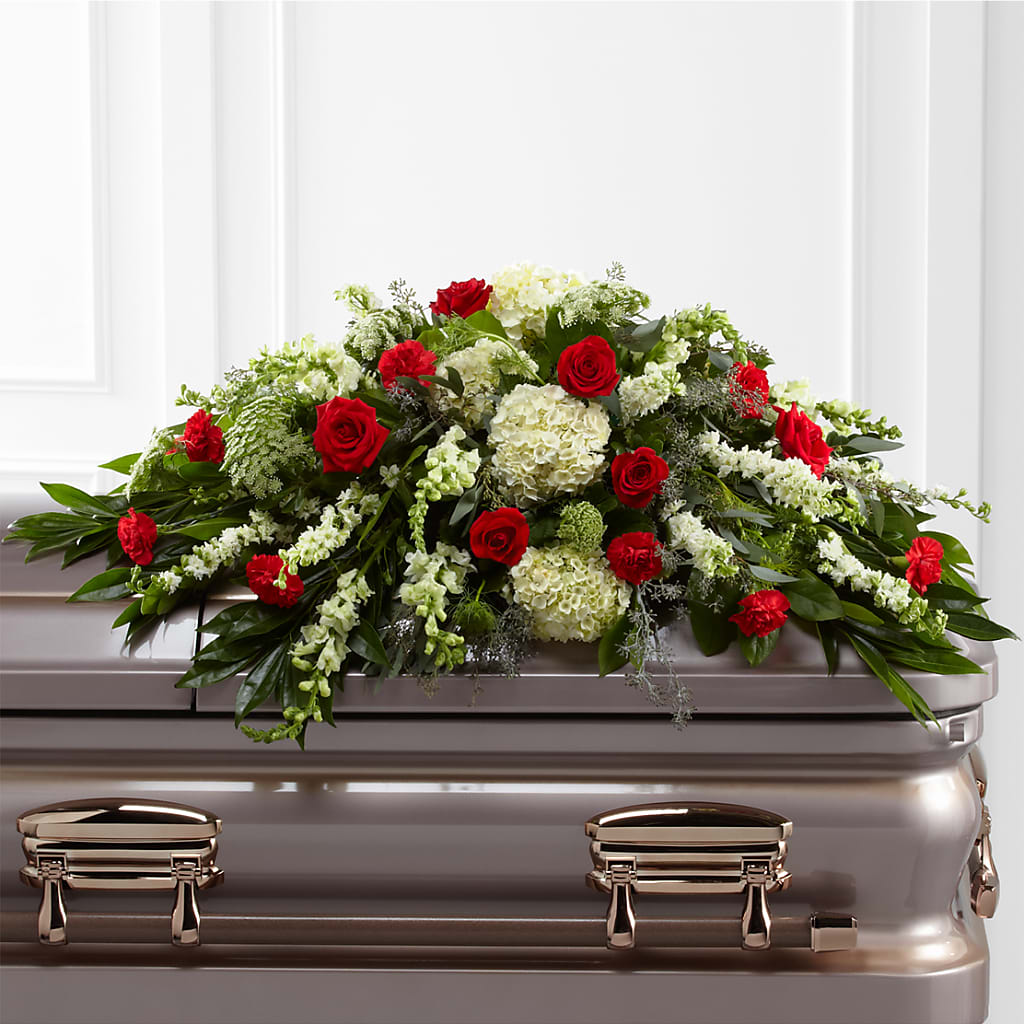 Sincerity Casket Spray – Lakeside Florist, Battle Creek MI