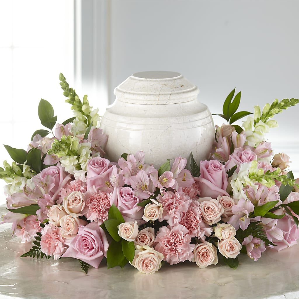 Blooms of Hope Cremation Adornment – Lakeside Florist, Battle Creek MI