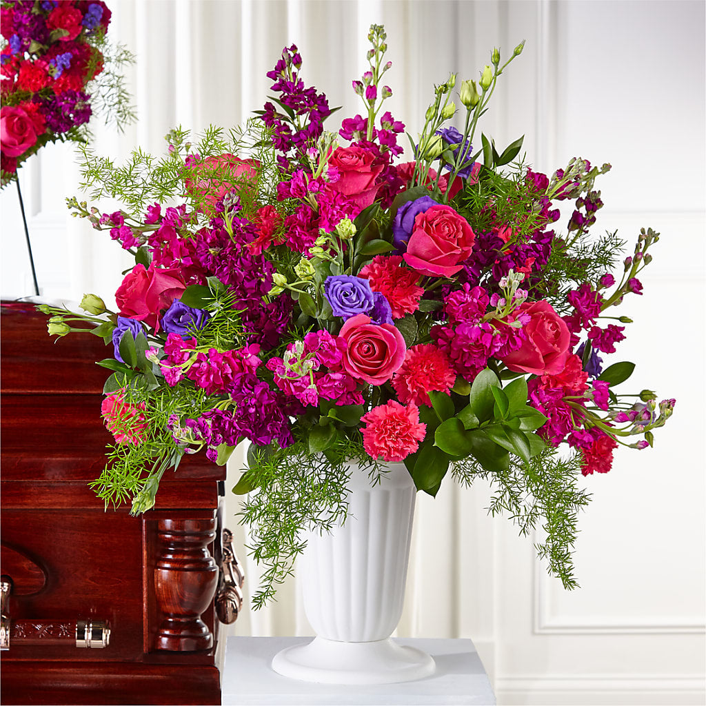 Eternal Day Arrangement – Lakeside Florist, Battle Creek MI