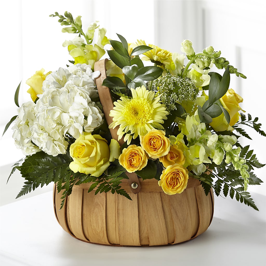 Rustic Remembrance Basket – Lakeside Florist, Battle Creek MI