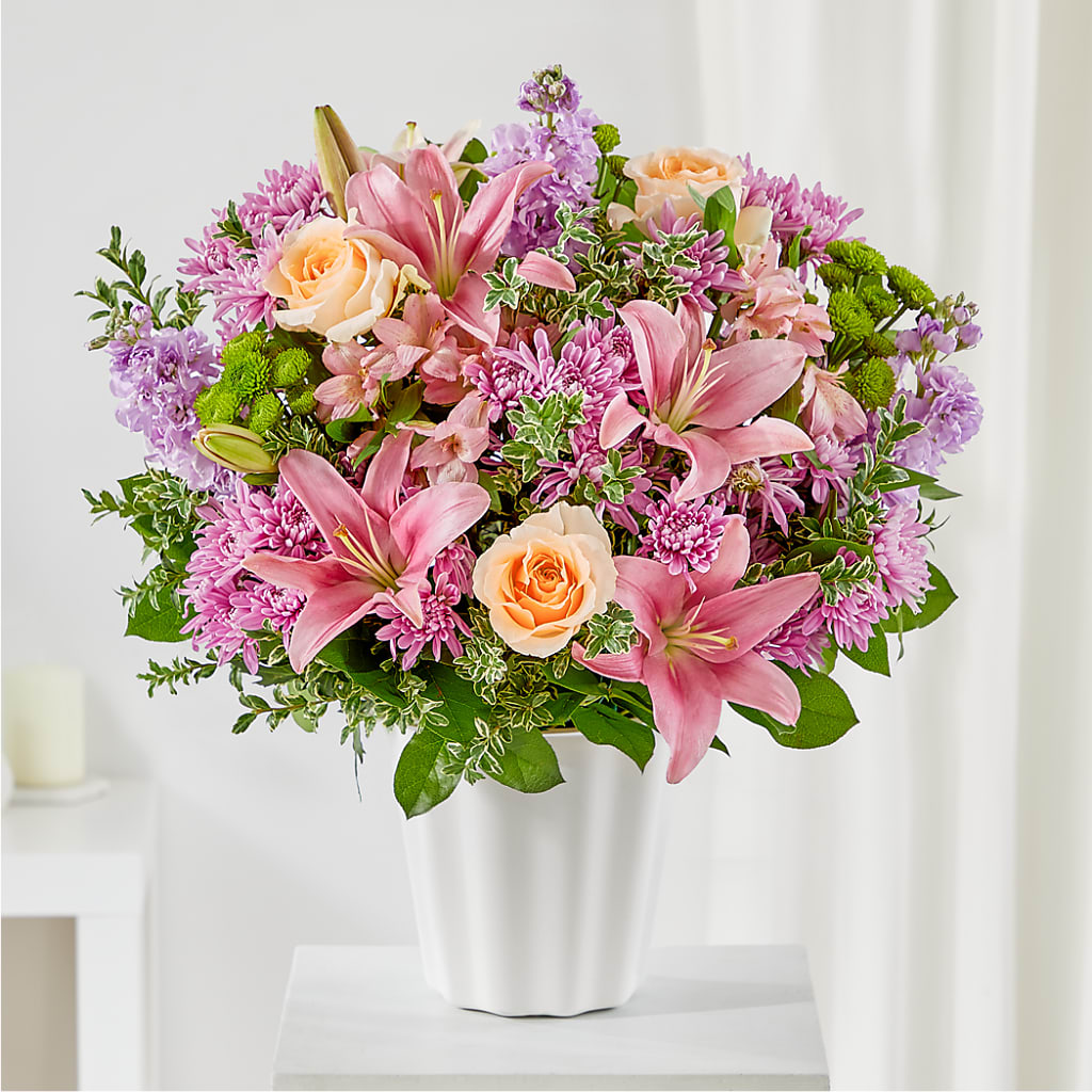 Supportive Embrace Tabletop Basket – Lakeside Florist, Battle Creek MI