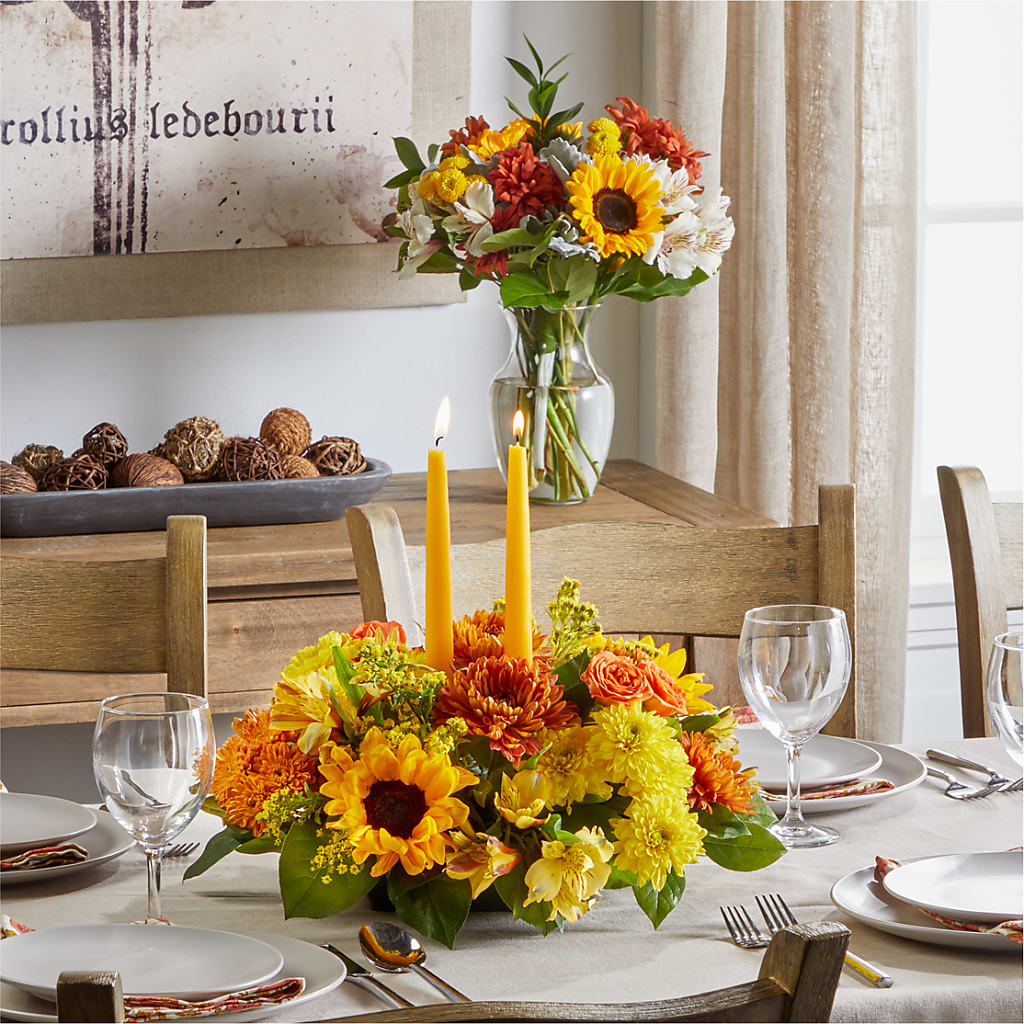Golden Gathering Bundle – Lakeside Florist, Battle Creek MI
