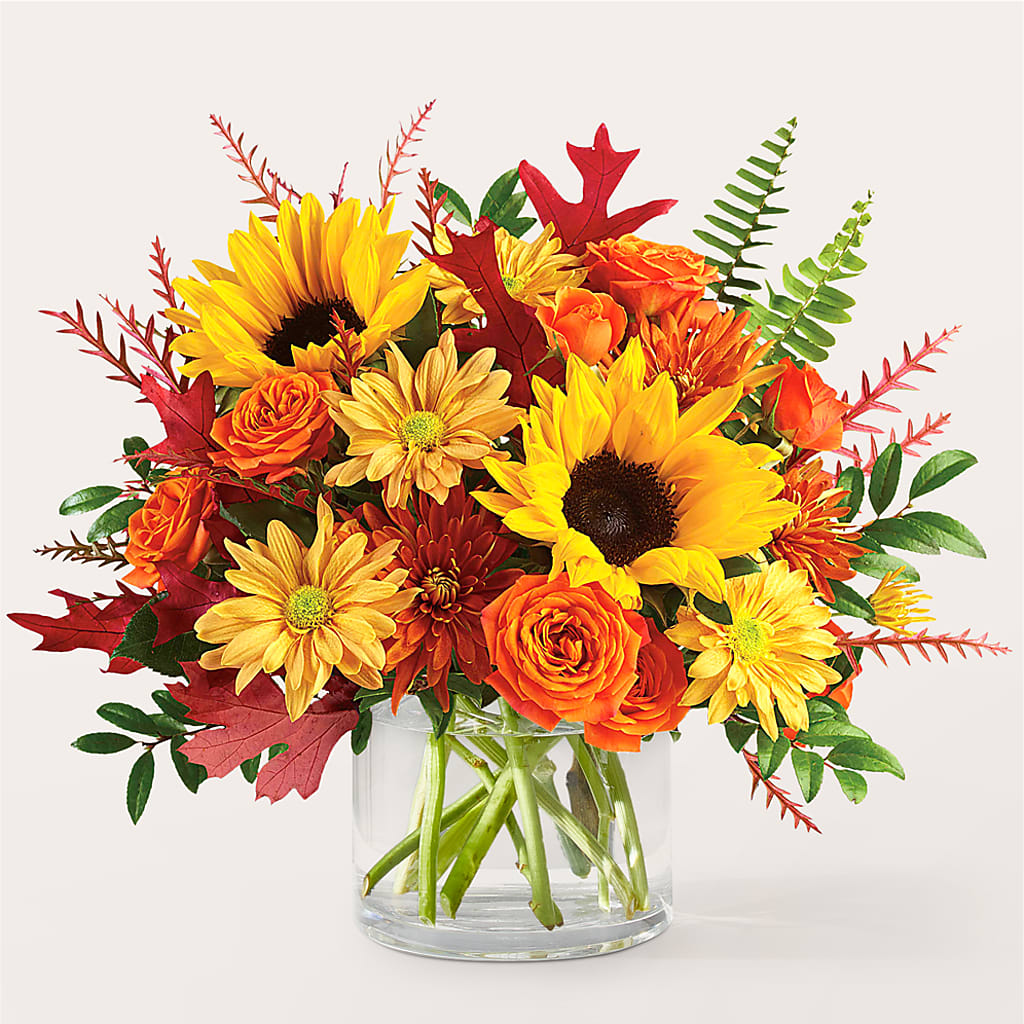 Fall Campfire Bouquet – Lakeside Florist, Battle Creek MI