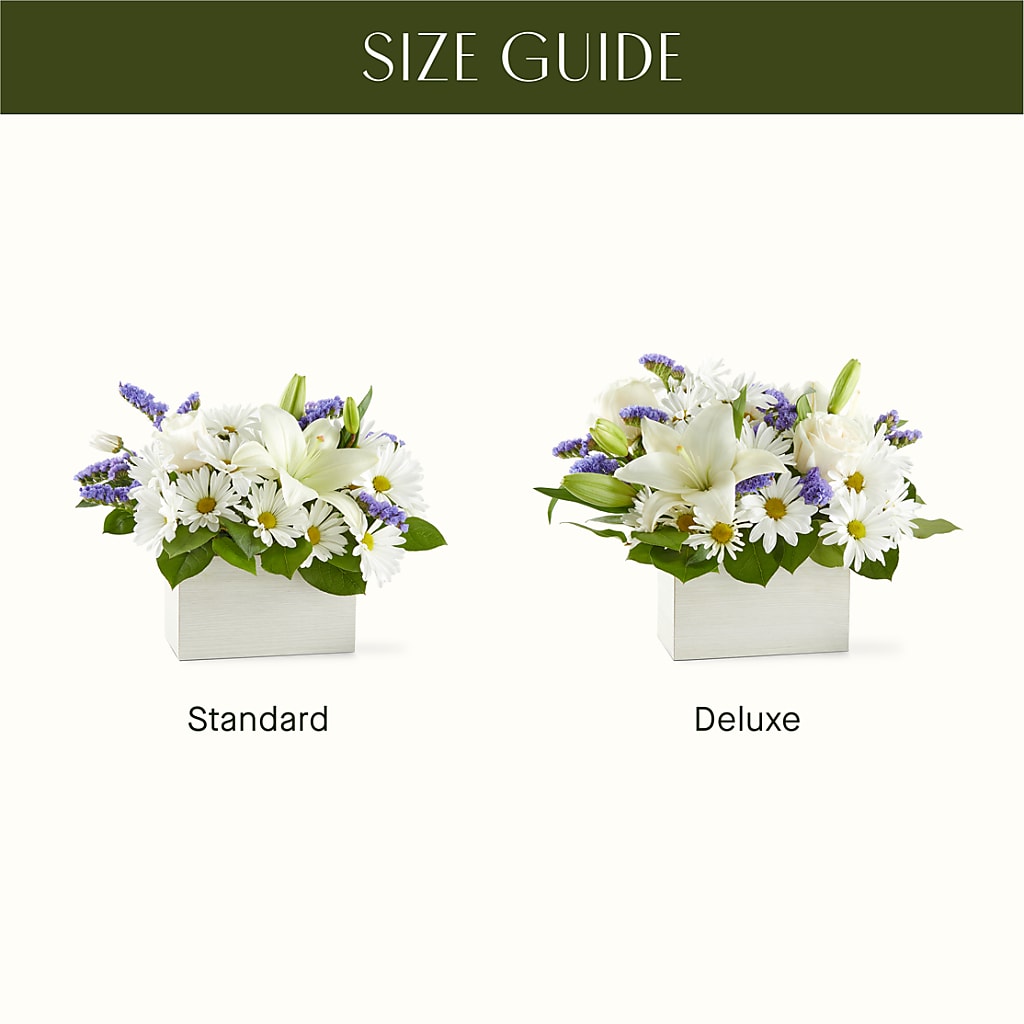 Beyond Blue Box Bouquet –  Lakeside Florist, Battle Creek MI