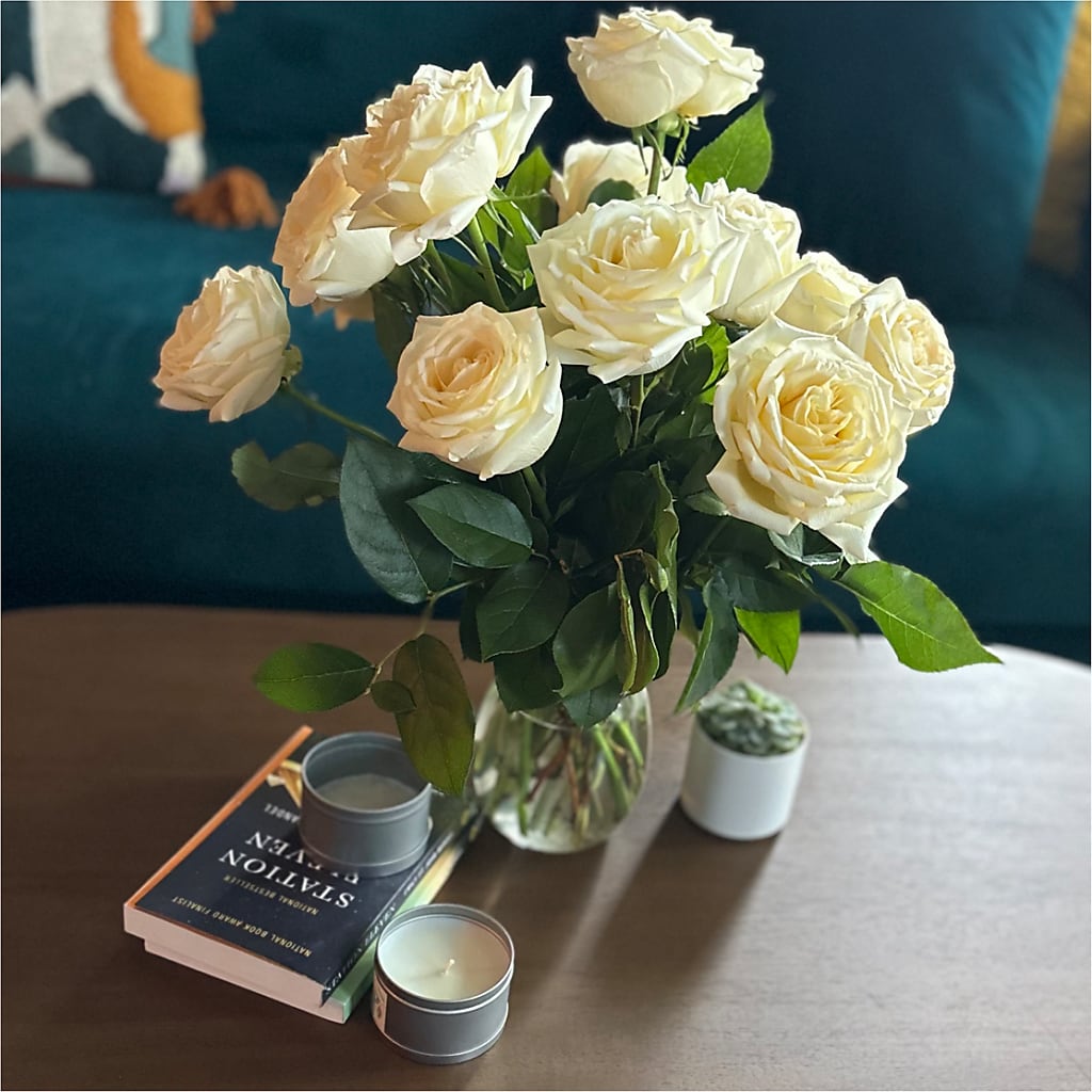 Long Stem Yellow Rose Bouquet –  Lakeside Florist, Battle Creek MI