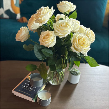 Long Stem Yellow Rose Bouquet –  Lakeside Florist, Battle Creek MI
