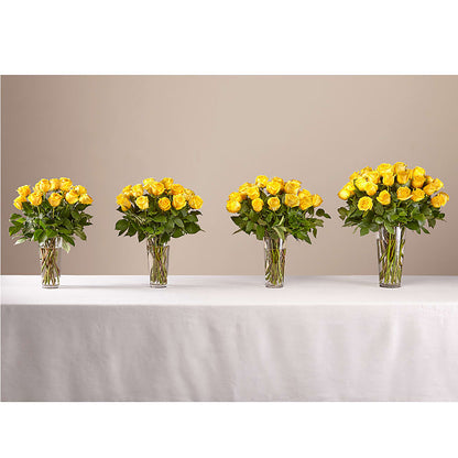 Long Stem Yellow Rose Bouquet –  Lakeside Florist, Battle Creek MI