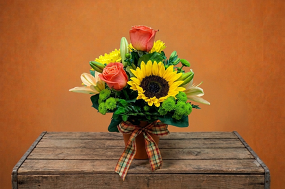 Fall Sunrise –  Lakeside Florist, Battle Creek MI