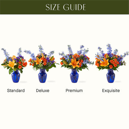 Radiant Citrus Bouquet –  Lakeside Florist, Battle Creek MI