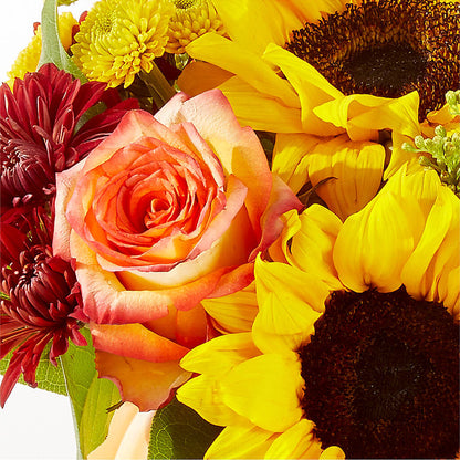 Golden Gourd Pumpkin Bouquet –  Lakeside Florist, Battle Creek MI