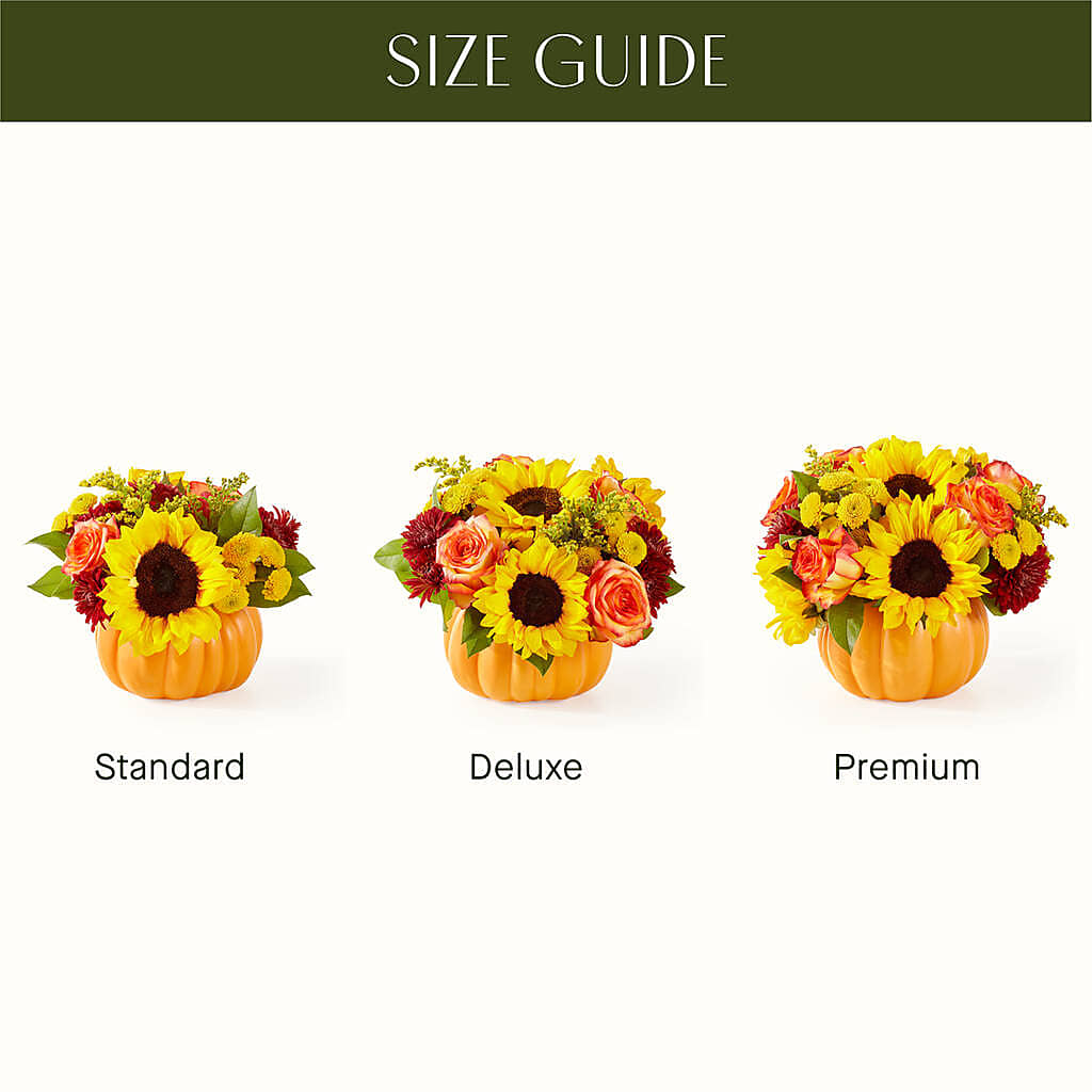 Golden Gourd Pumpkin Bouquet –  Lakeside Florist, Battle Creek MI