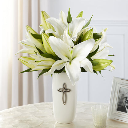 Faithful Blessings Bouquet –  Lakeside Florist, Battle Creek MI