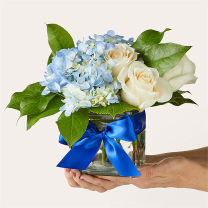 Sky Blue Delight Bouquet –  Lakeside Florist, Battle Creek MI