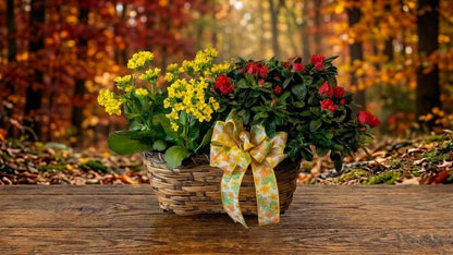 Autumn Blossom Baskets –  Lakeside Florist, Battle Creek MI