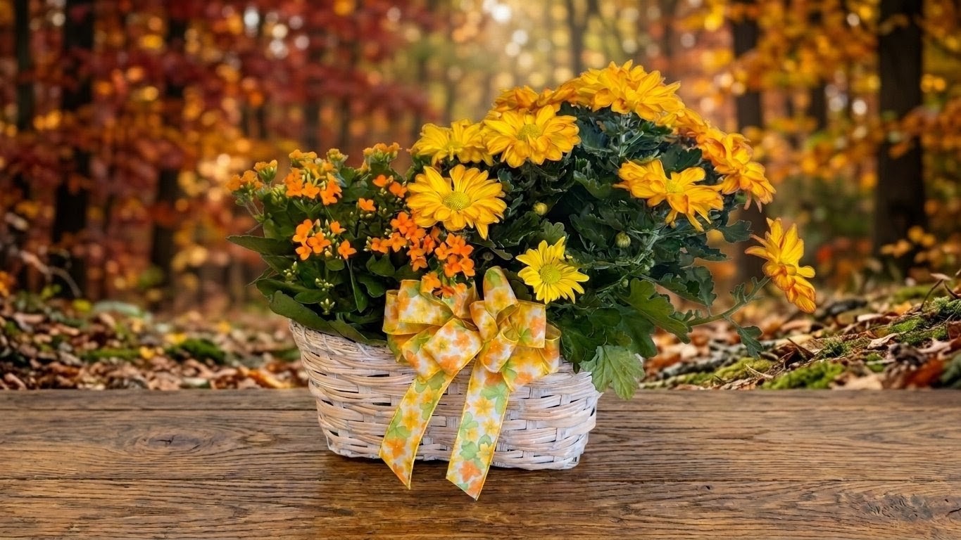 Autumn Blossom Baskets –  Lakeside Florist, Battle Creek MI