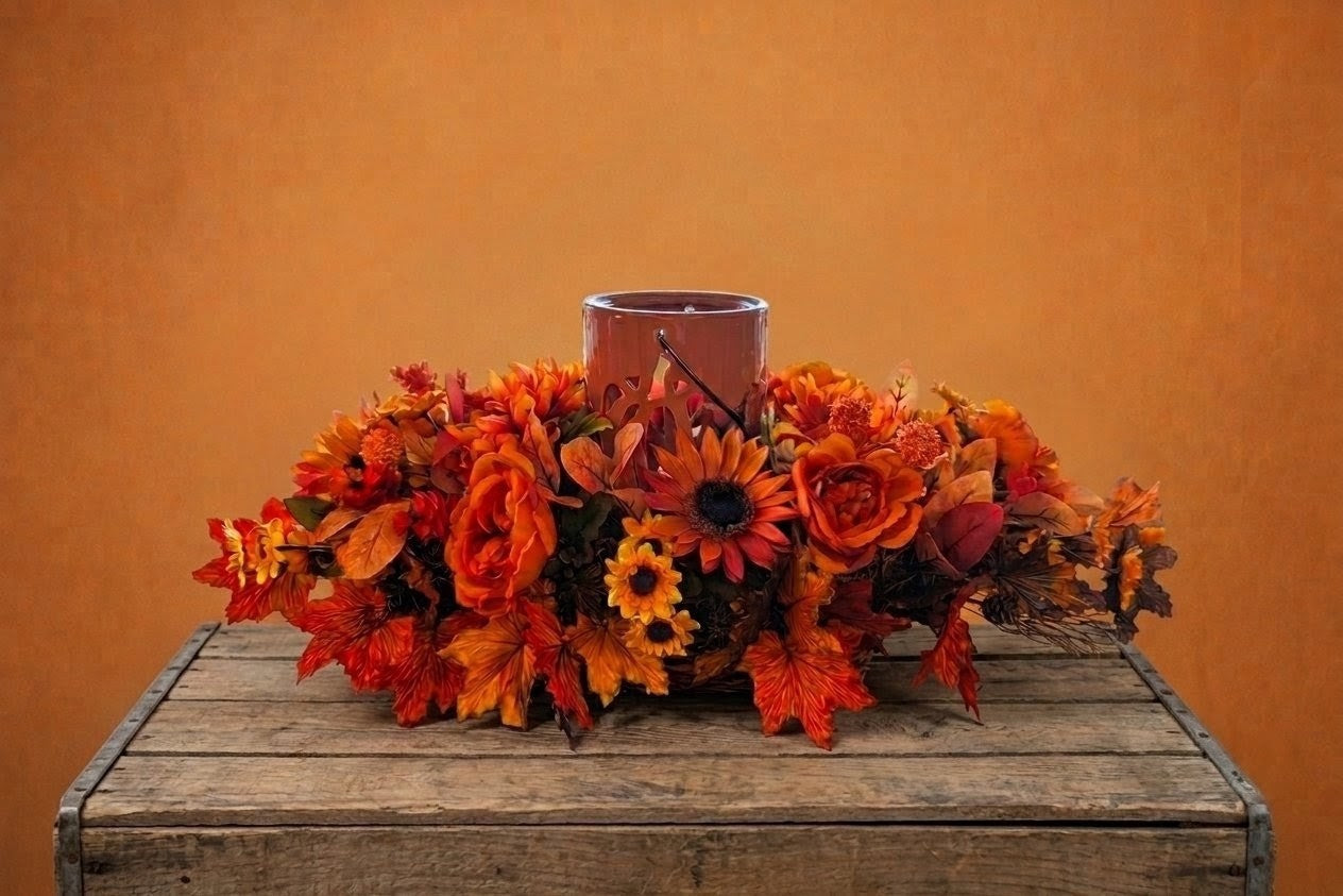 Candlelight Table Centerpiece –  Lakeside Florist, Battle Creek MI