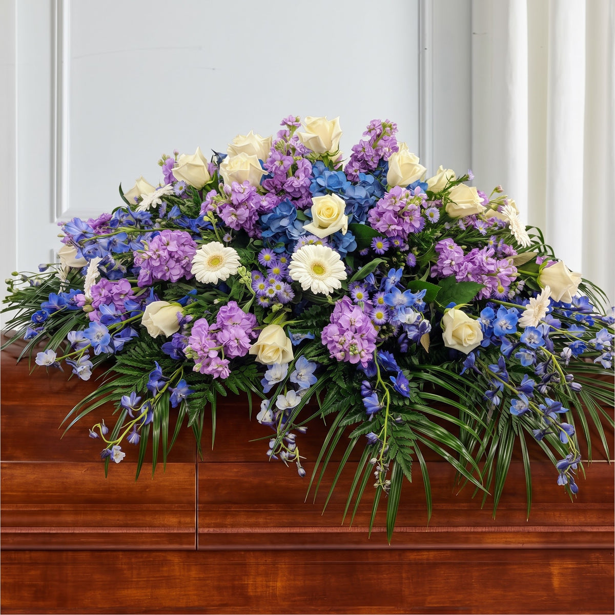 Moonlight Path Casket Blanket –  Lakeside Florist, Battle Creek MI