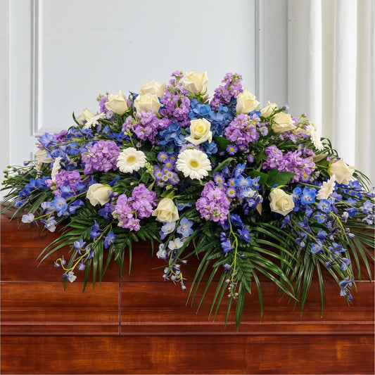 Moonlight Path Casket Blanket –  Lakeside Florist, Battle Creek MI