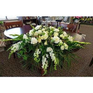 Crystal White Memorial –  Lakeside Florist, Battle Creek MI