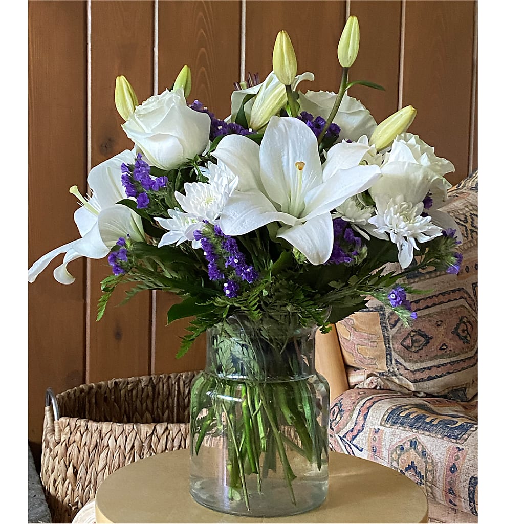 Beyond Blue Bouquet –  Lakeside Florist, Battle Creek MI
