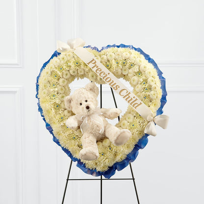 Precious Child Standing Heart –  Lakeside Florist, Battle Creek MI