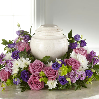 Blooming Sympathy Cremation Adornment –  Lakeside Florist, Battle Creek MI