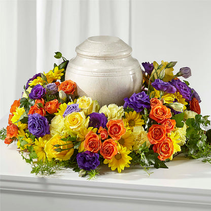 Blossoms of Remembrance Cremation Adornment –  Lakeside Florist, Battle Creek MI
