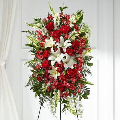 Everlasting Memory Standing Spray –  Lakeside Florist, Battle Creek MI