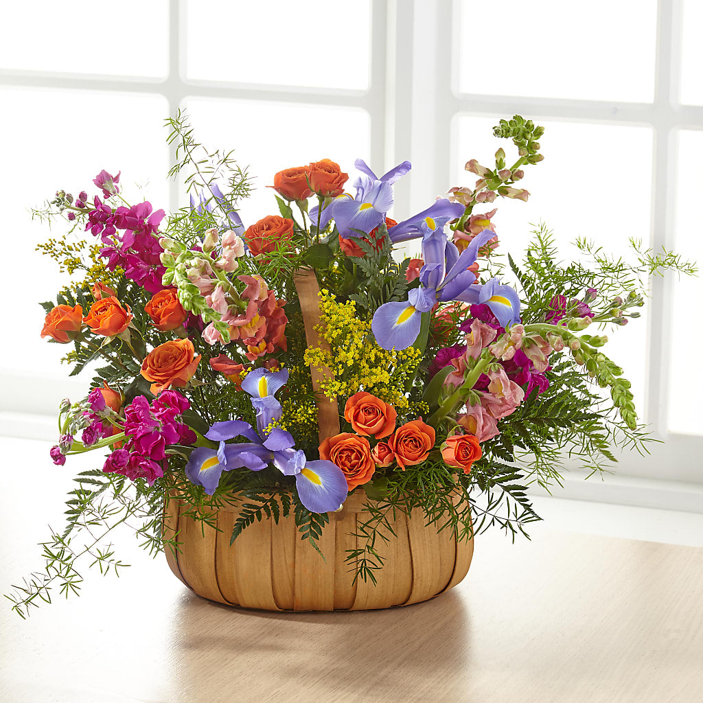 Garden of Life Basket –  Lakeside Florist, Battle Creek MI