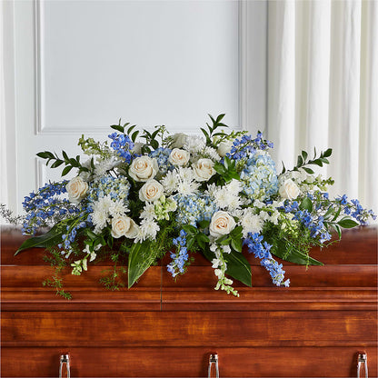 Timeless Essence Casket Spray –  Lakeside Florist, Battle Creek MI
