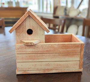 Single Birdhouse –  Lakeside Florist, Battle Creek MI